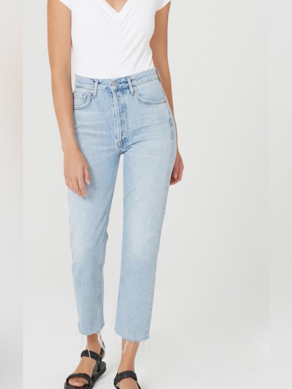 Citizens of Humanity high rise charlotte crop jeans size 25